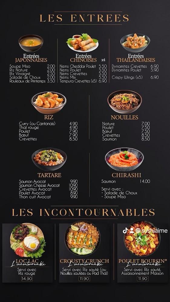 Sushi Aime - Menu Image 2