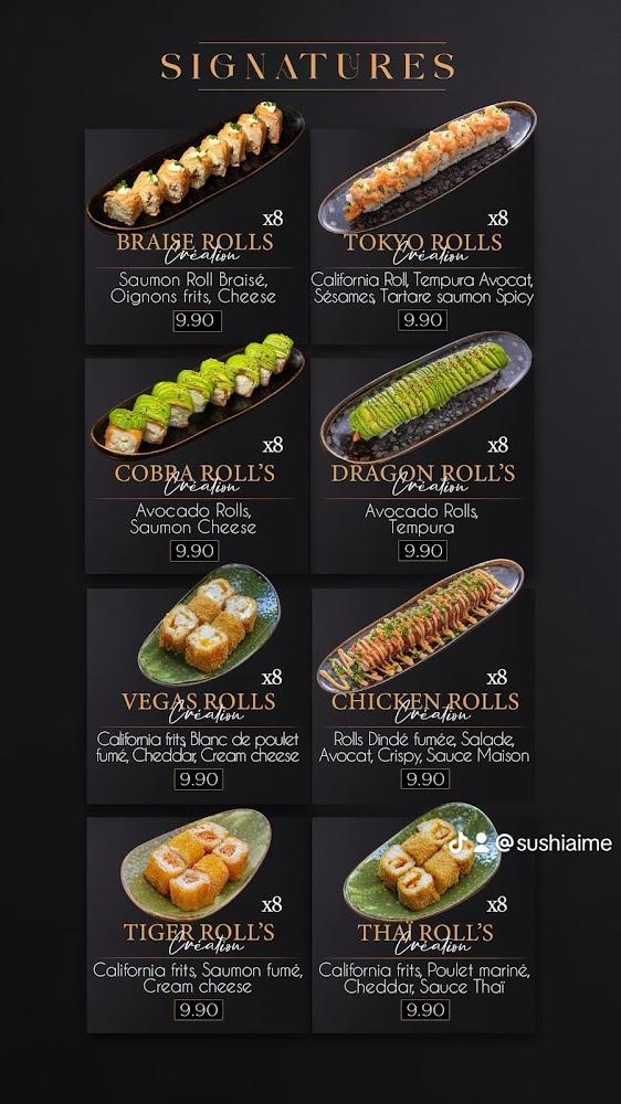 Sushi Aime - Menu Image 4